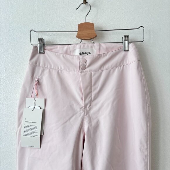 Halfdays Alessandra Primaloft Outdoor Snow Ski Pant in Rose - Picture 4 of 8